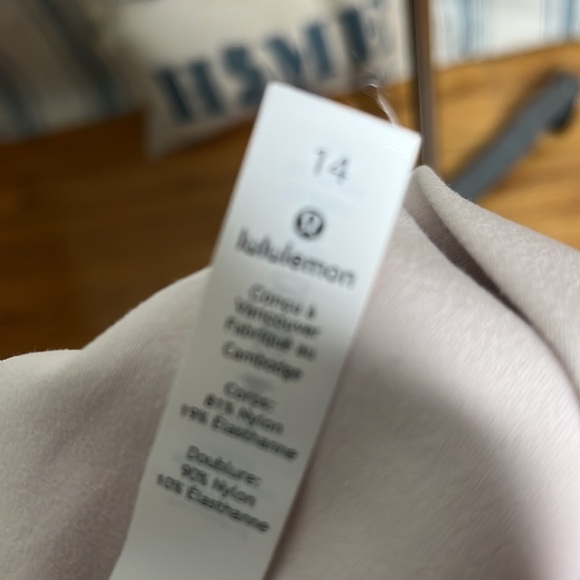 Lululemon Align Pant II 25” Size 15 feather Pink Nulu Double Lined 25” inseam - Picture 6 of 12